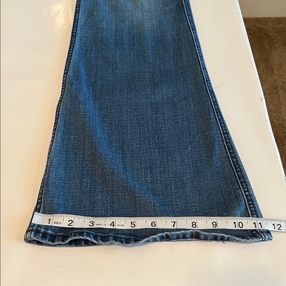 Abercrombie & Fitch Flare Leg High Rise Size 27 - Picture 8 of 16
